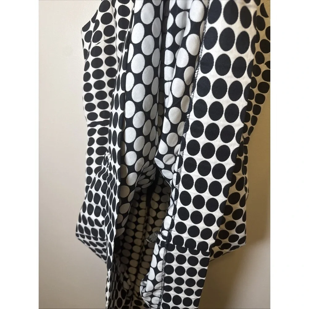 Taylor Women's Black/White Dress Size 6 Cocktail Wedding Guest Bow - Picture 11 of 11